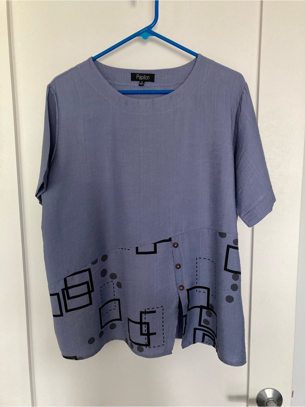 Papillon short sleeve top
